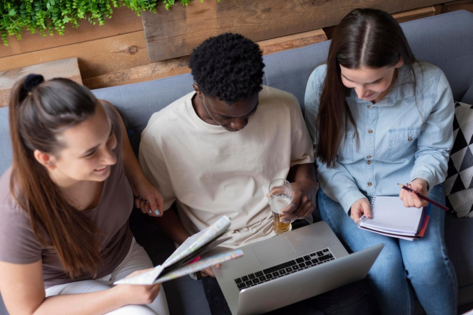 Small retail business workspace